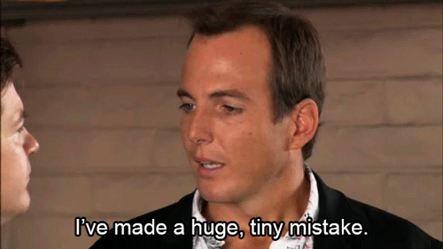 huge tiny mistake